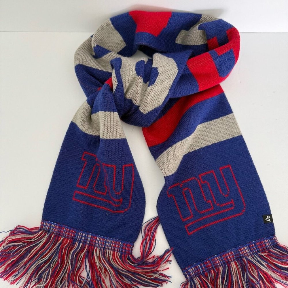 '47 New York Giants Breakaway Knit Scarf NFL Football OSFA